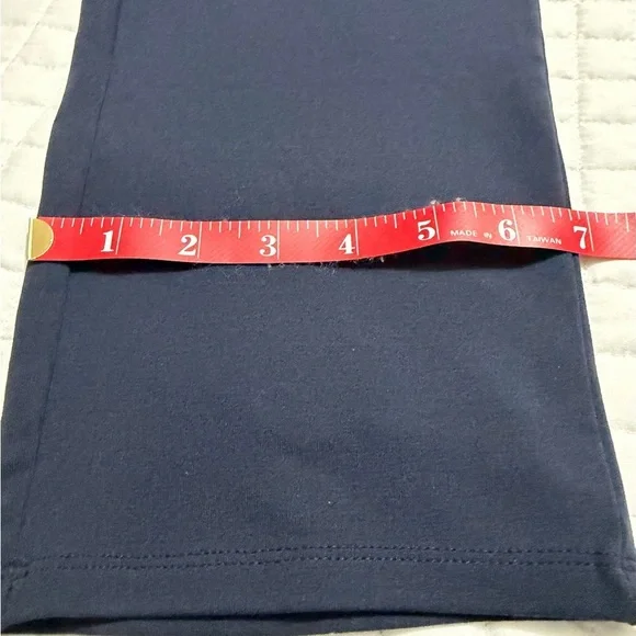 WNT/ j.Jill Navy Smooth-Fit Slim Leg Pants - Picture 7 of 9